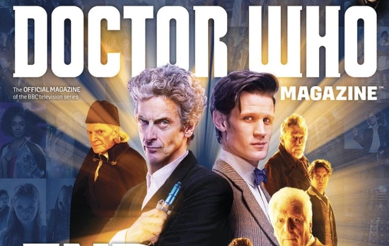 Обложка Doctor Who Magazine №515