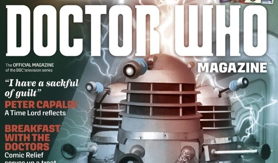 Обложка Doctor Who Magazine №522
