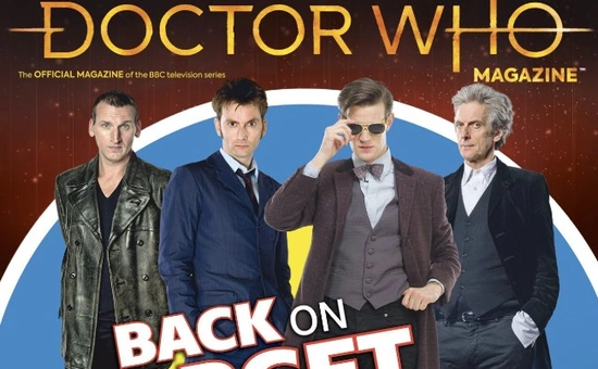 Обложка Doctor Who Magazine №524