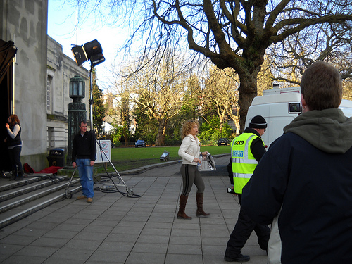 Новые фотографии со съёмок 5 сезона в Суонси