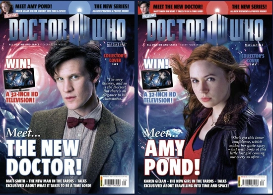 Две обложки Doctor Who Magazine №420