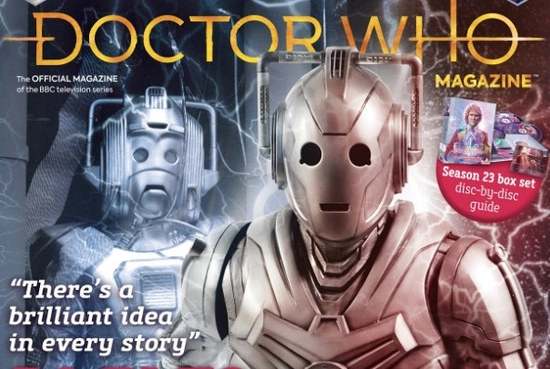 Обложка Doctor Who Magazine #542