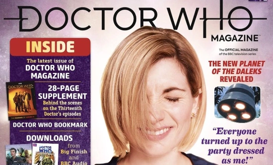Обложка Doctor Who Magazine #539
