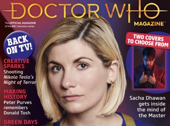 Обложка Doctor Who Magazine #548