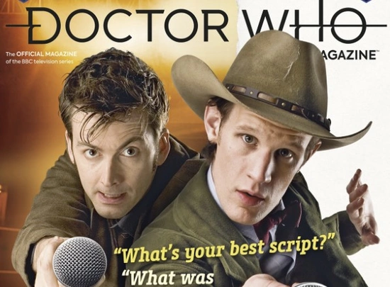 Обложка Doctor Who Magazine #551