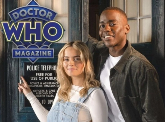 Обложка Doctor Who Magazine №586