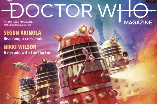 Обложка Doctor Who Magazine #580