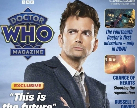 Обложка Doctor Who Magazine №584