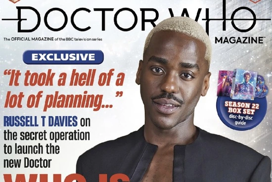 Обложка Doctor Who Magazine №578