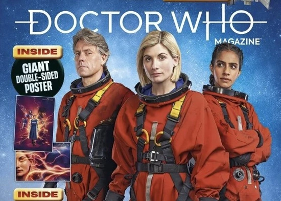 Обложка Doctor Who Magazine №583