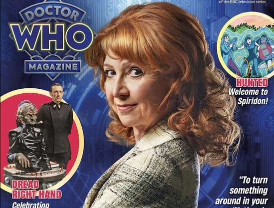 Обложка Doctor Who Magazine №595