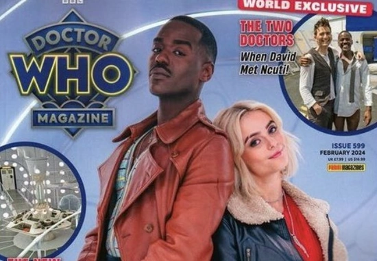 Обложка Doctor Who Magazine №599