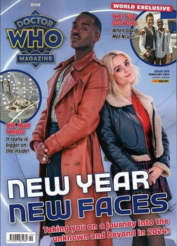 Обложка Doctor Who Magazine №599