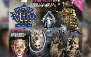 Обложка Doctor Who Magazine №608